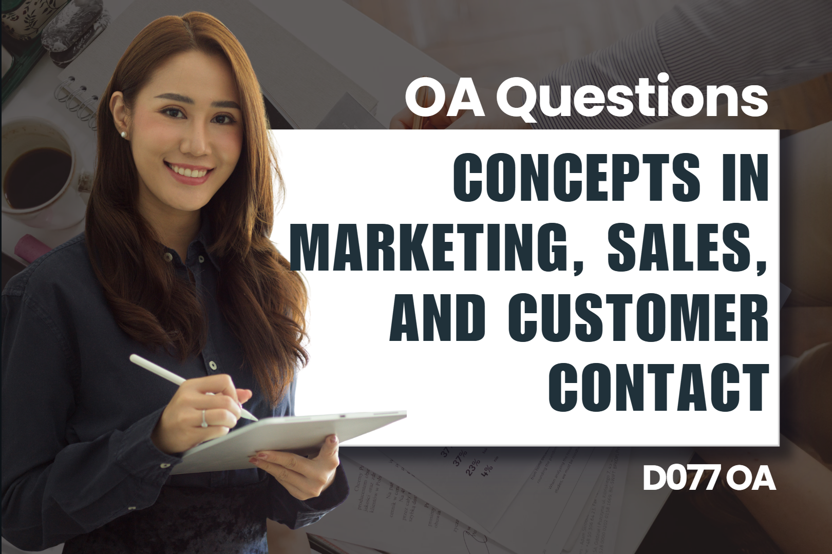 D077 - Concepts in Marketing, Sales, and Customer Contact
