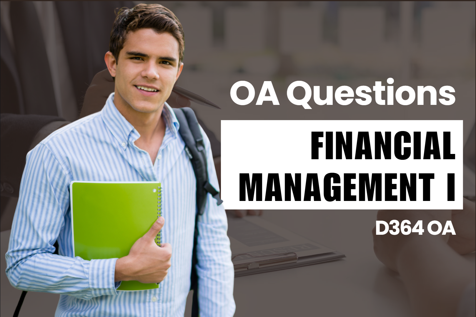 D364 - Financial Management I