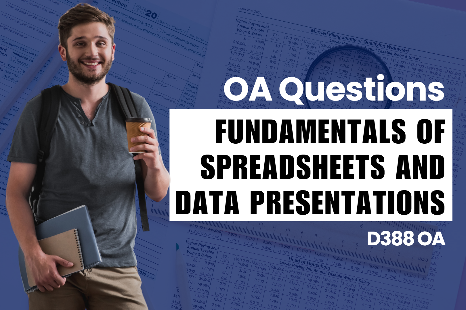 D388 - Fundamentals of Spreadsheets and Data Presentations