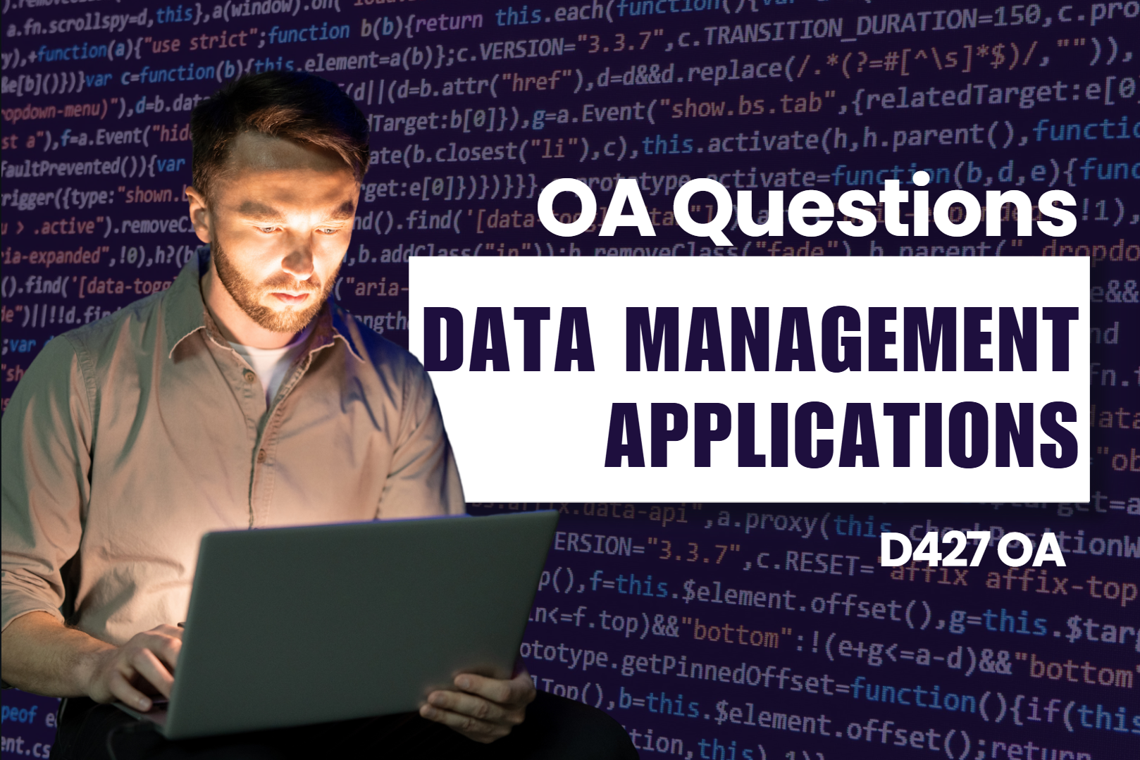 Data Management Applications OA Questions